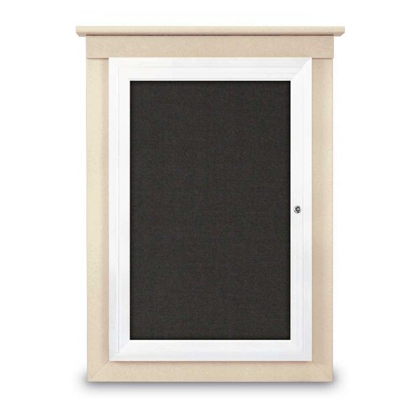 United Visual Products Letterboard, 48x36, Bronze/Blue UV9020ACS-BRONZE-BARBLU - main